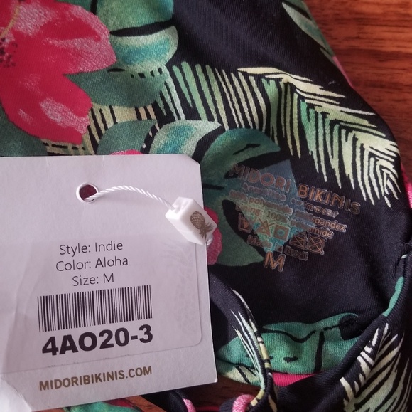 ❌ Aloha indie halter bikini top midori bikinis - Picture 3 of 4